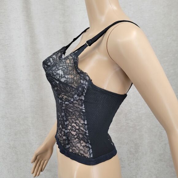 Hollywood Maxwell Definitely Yours V-Ette 40s 50s Whirlpool Corset Bra 32B RARE - Picture 2 of 16